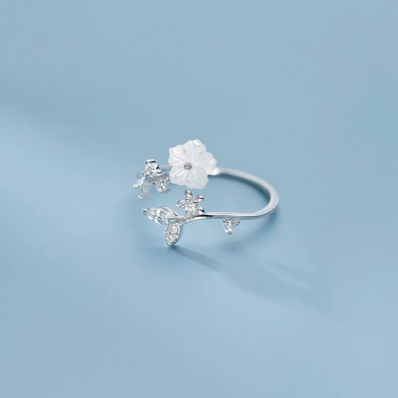 Niche Simple Leaf Butterfly Dolphin Rings
