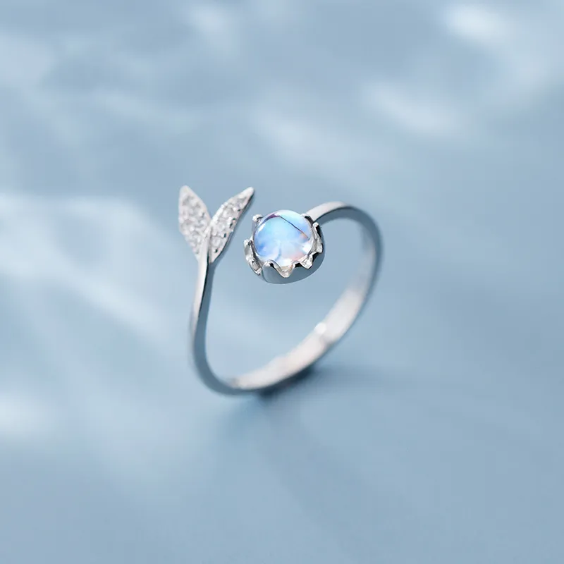 Niche Simple Leaf Butterfly Dolphin Rings