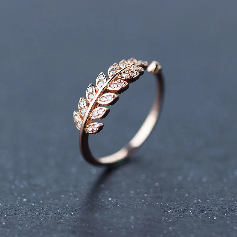 Niche Simple Leaf Butterfly Dolphin Rings