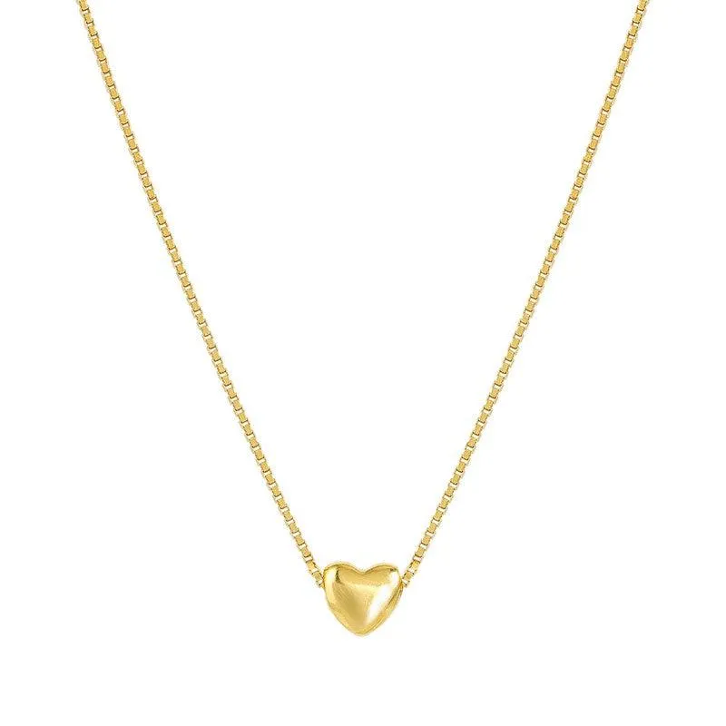 Nomination Armonica Necklace, Heart, Gold, Sterling Silver