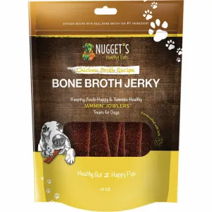 Nugget's Jammin' Jowlers Chicken Bone Broth Jerky