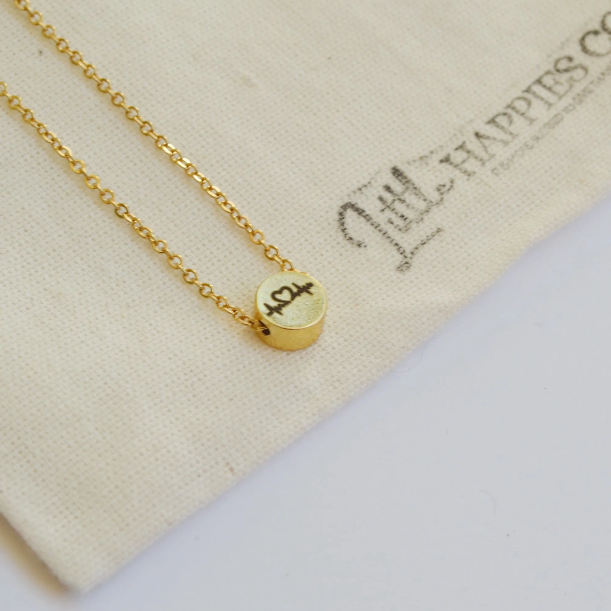 Nursing student gift, heartbeat necklace, graduation gift for nurse, nurse graduate, RN graduate, future nurse, gift for her