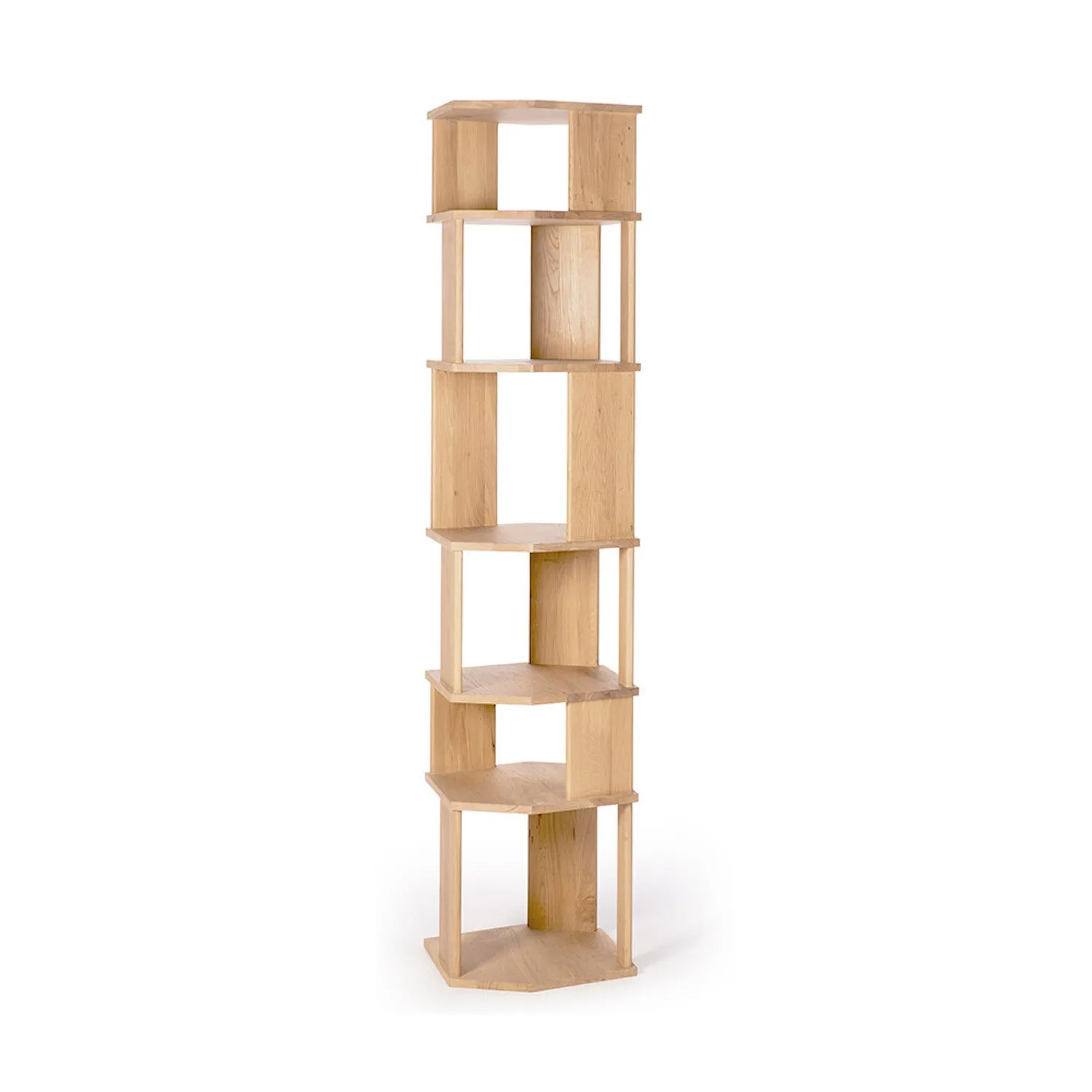 Oak Stairs Column