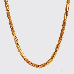 One Of A Kind: 22K Yellow Gold Diva Chain, 24"
