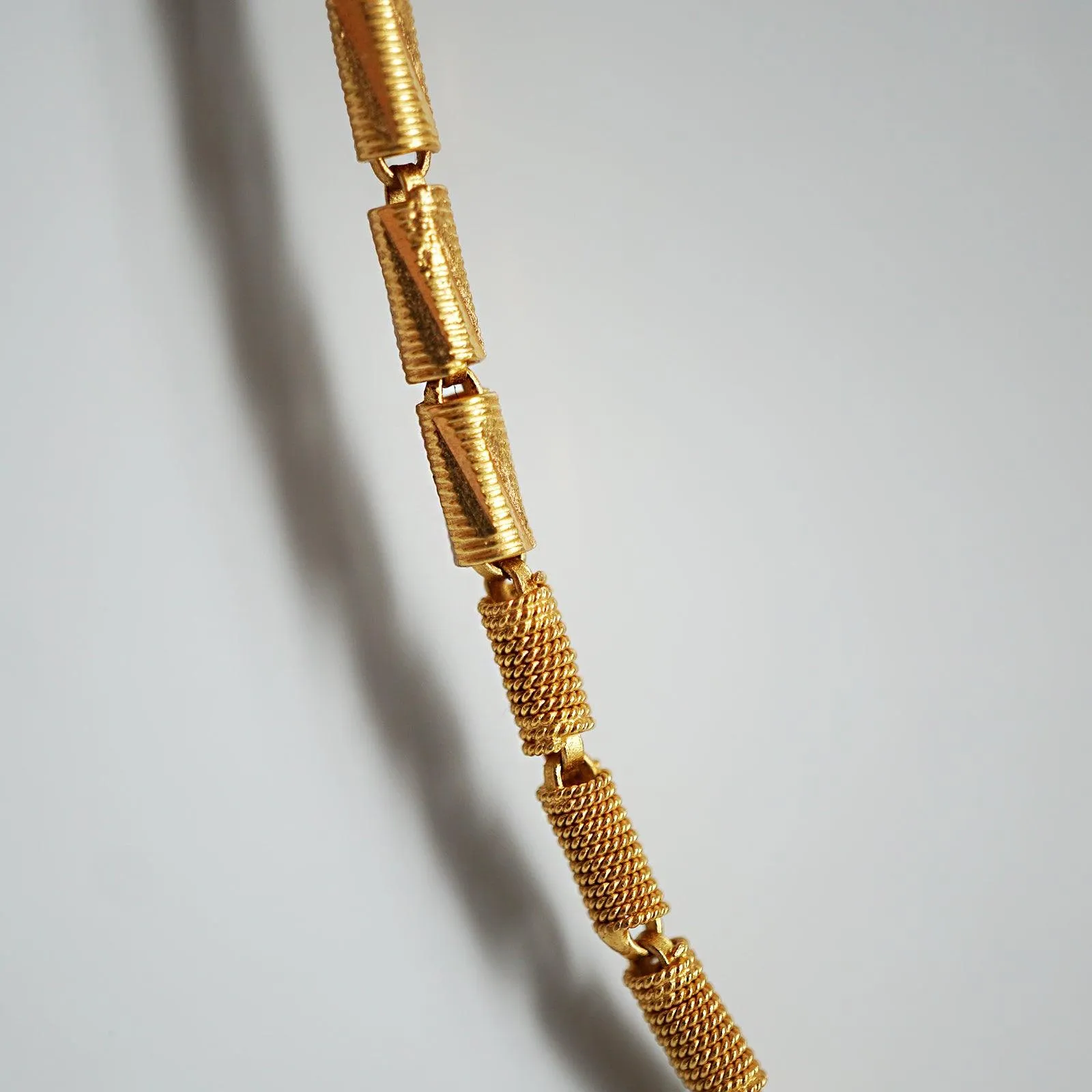 One Of A Kind: 22K Yellow Gold Diva Chain, 24"