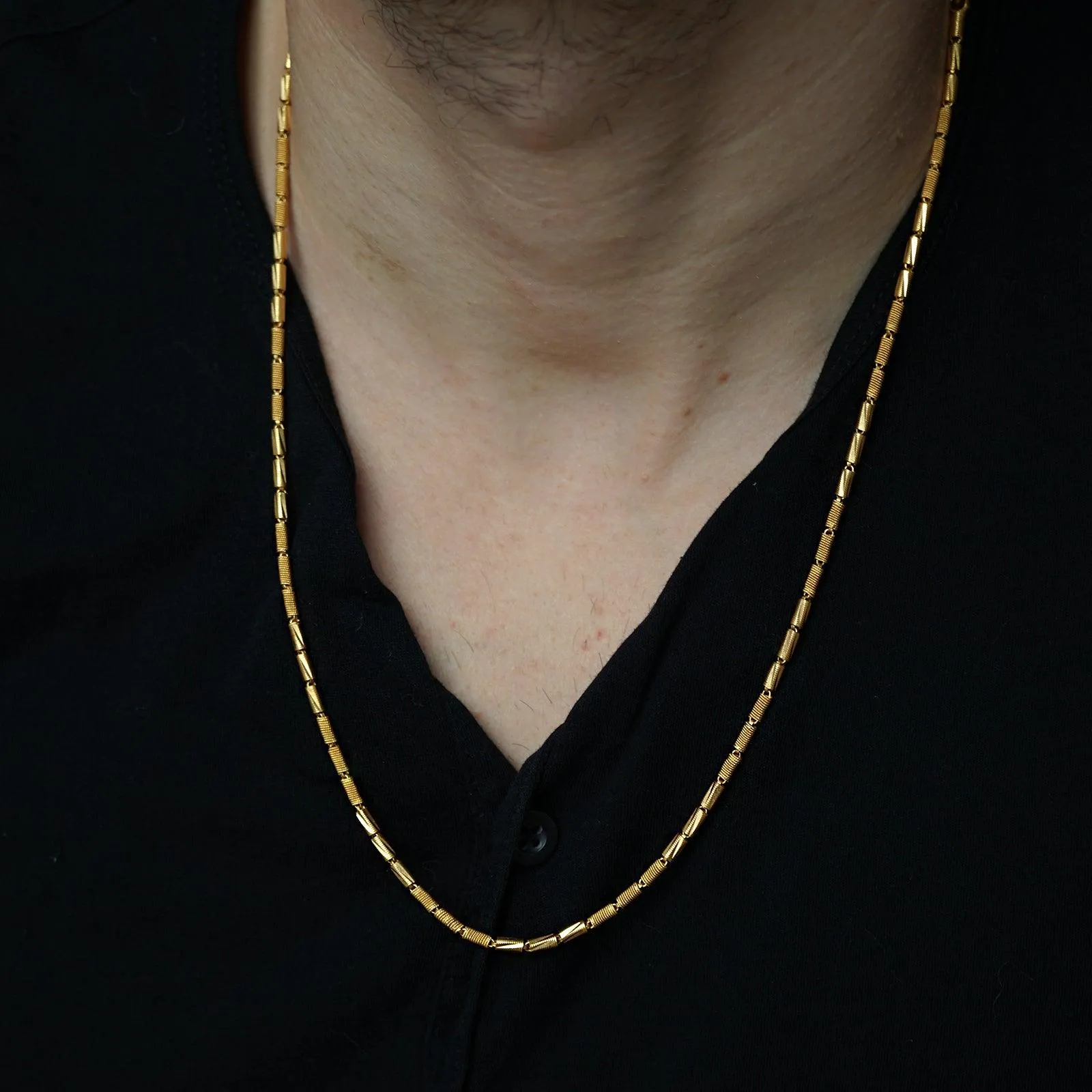 One Of A Kind: 22K Yellow Gold Diva Chain, 24"