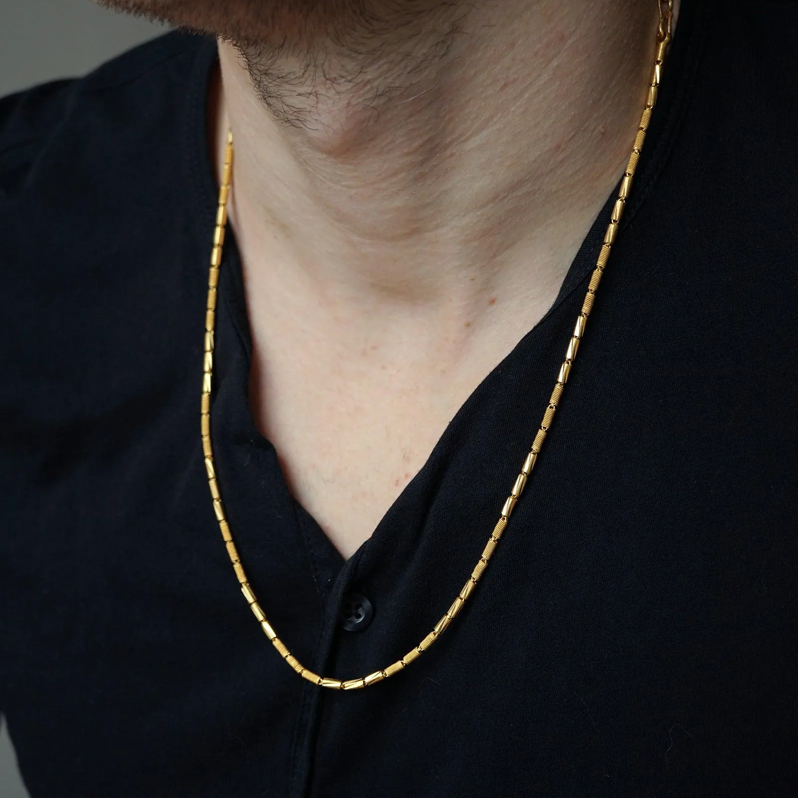 One Of A Kind: 22K Yellow Gold Diva Chain, 24"
