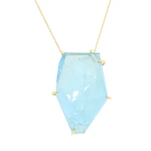 One of a Kind Aquamarine Necklace