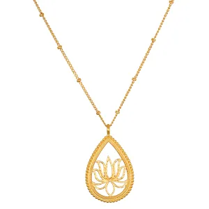 Open to Possibilities Lotus Necklace