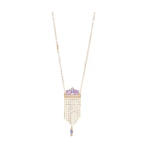 Ophelia Opal Fringe Waterfall Necklace