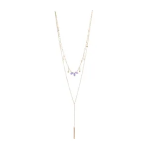 Ophelia Opal Layered Charm Necklace