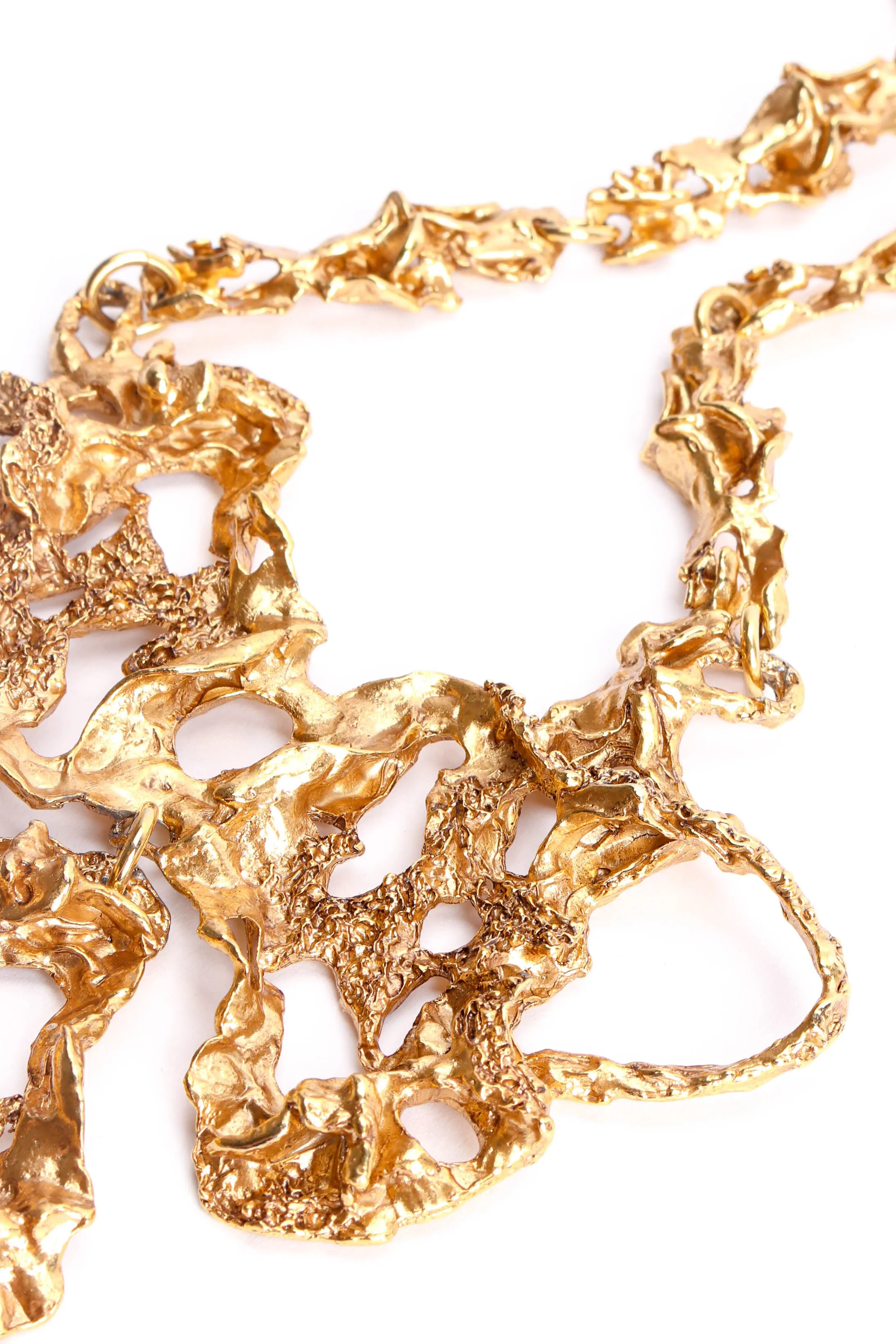 Organic Brutalist Pendant Necklace