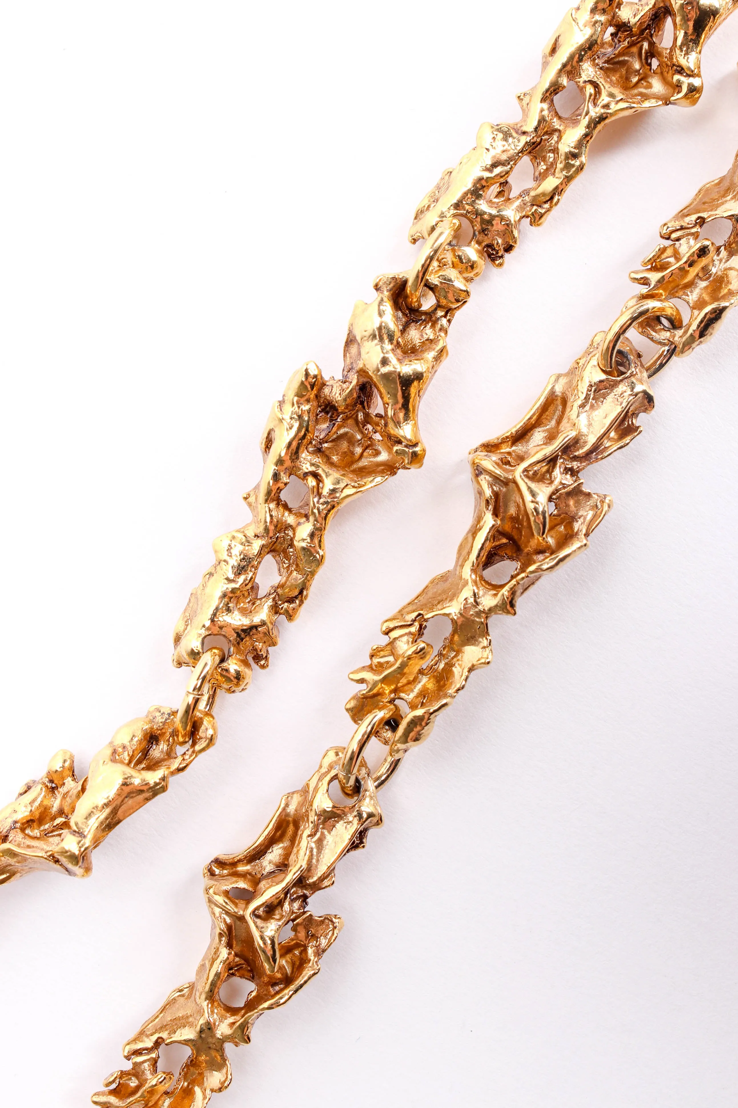Organic Brutalist Pendant Necklace