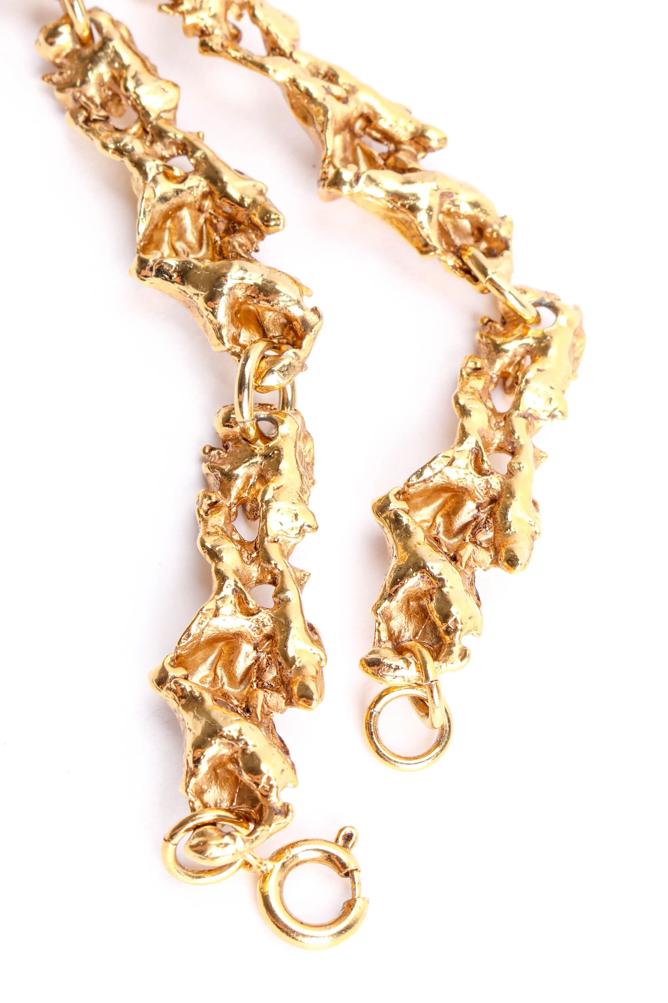 Organic Brutalist Pendant Necklace