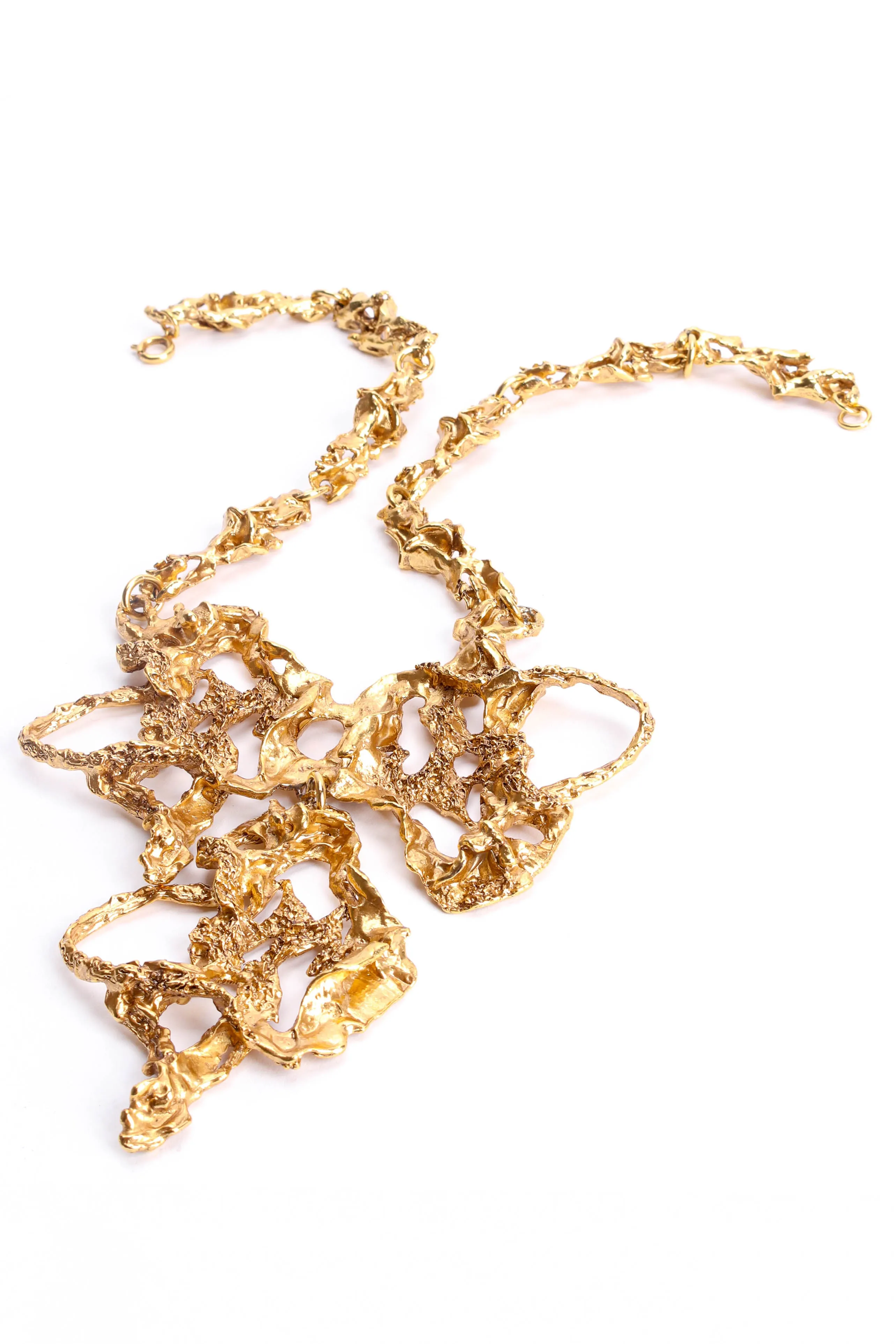 Organic Brutalist Pendant Necklace