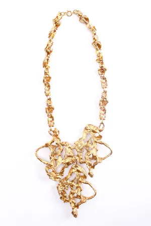 Organic Brutalist Pendant Necklace