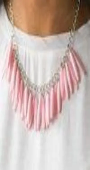 Paparazzi - Full of Flavor Pink Necklace