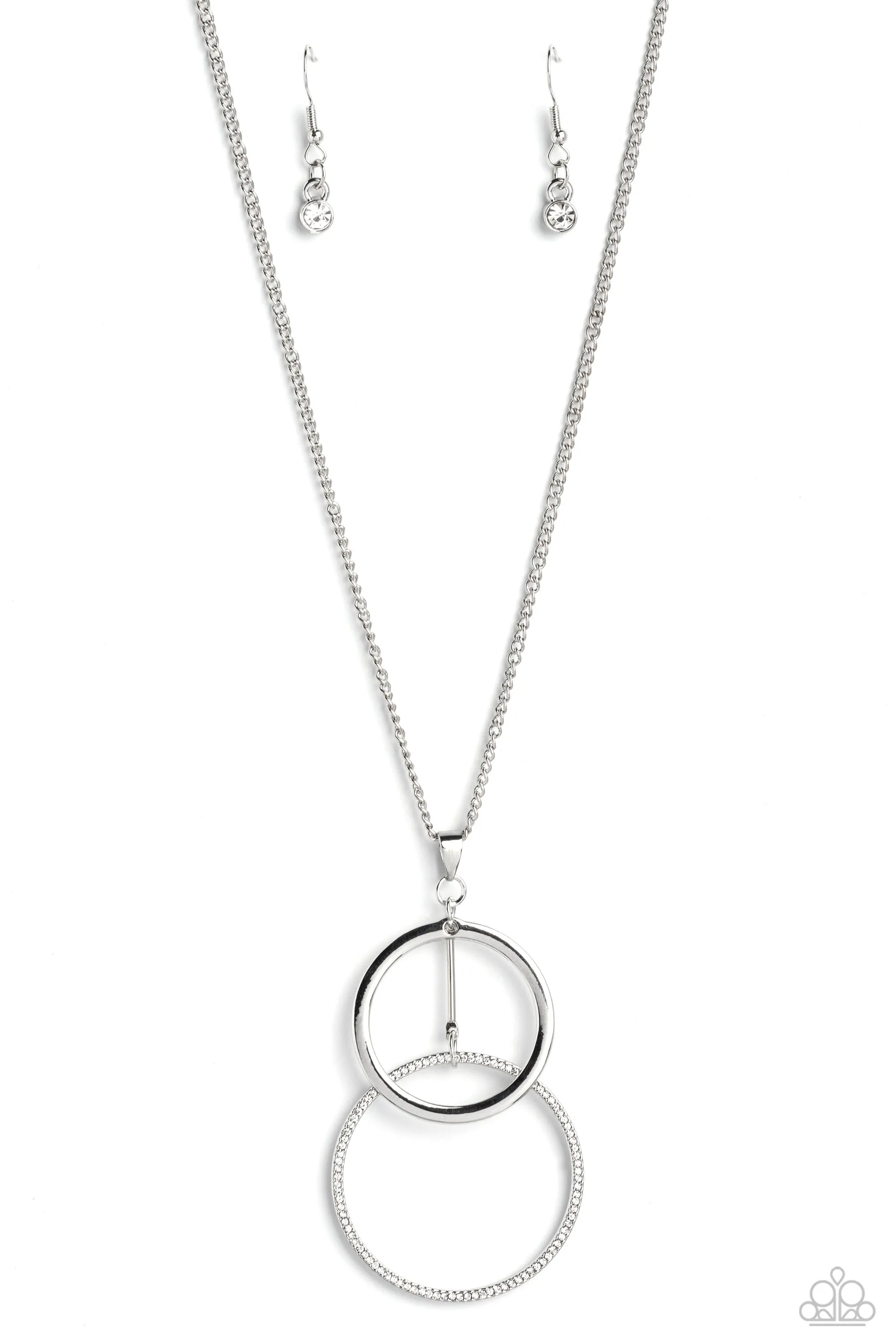 Paparazzi Wishing Well Whimsy - White Necklace