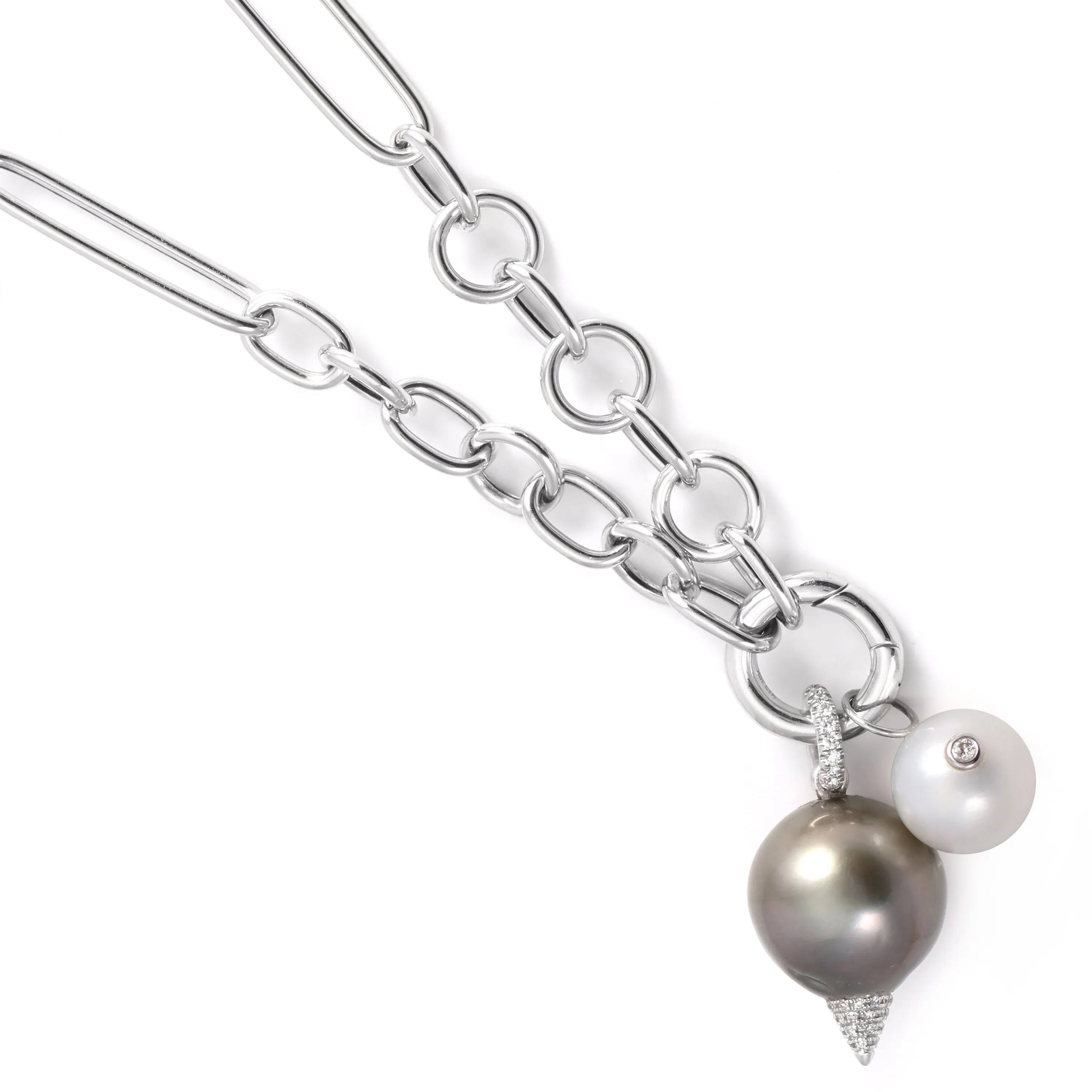 Pearl Charm Necklace