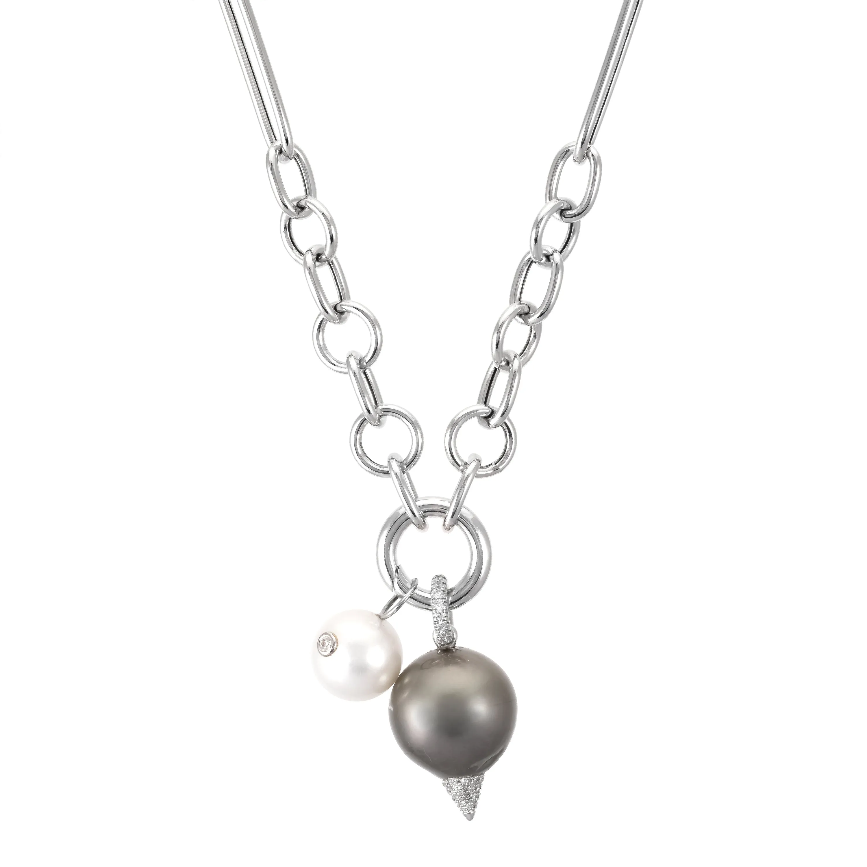 Pearl Charm Necklace