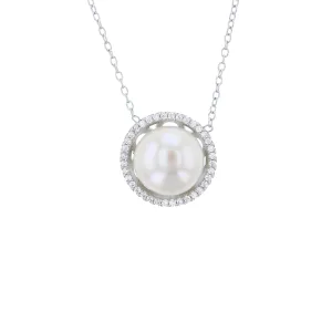 Pearl Necklace (Silver)