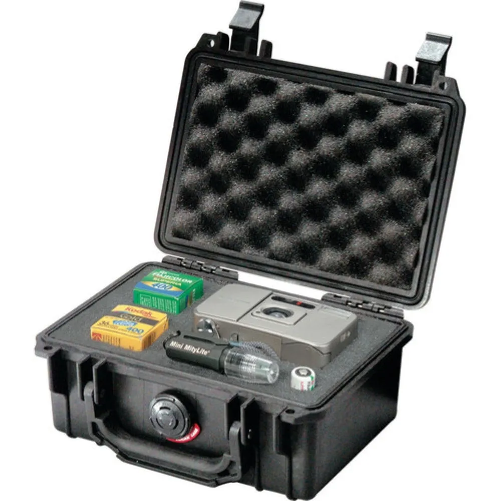 Pelican 1300 Case with Foam | Black