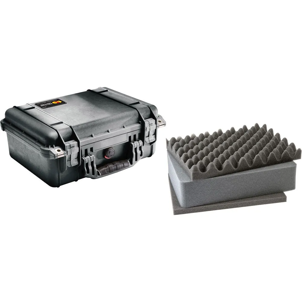 Pelican 1450 case with Foam | Black