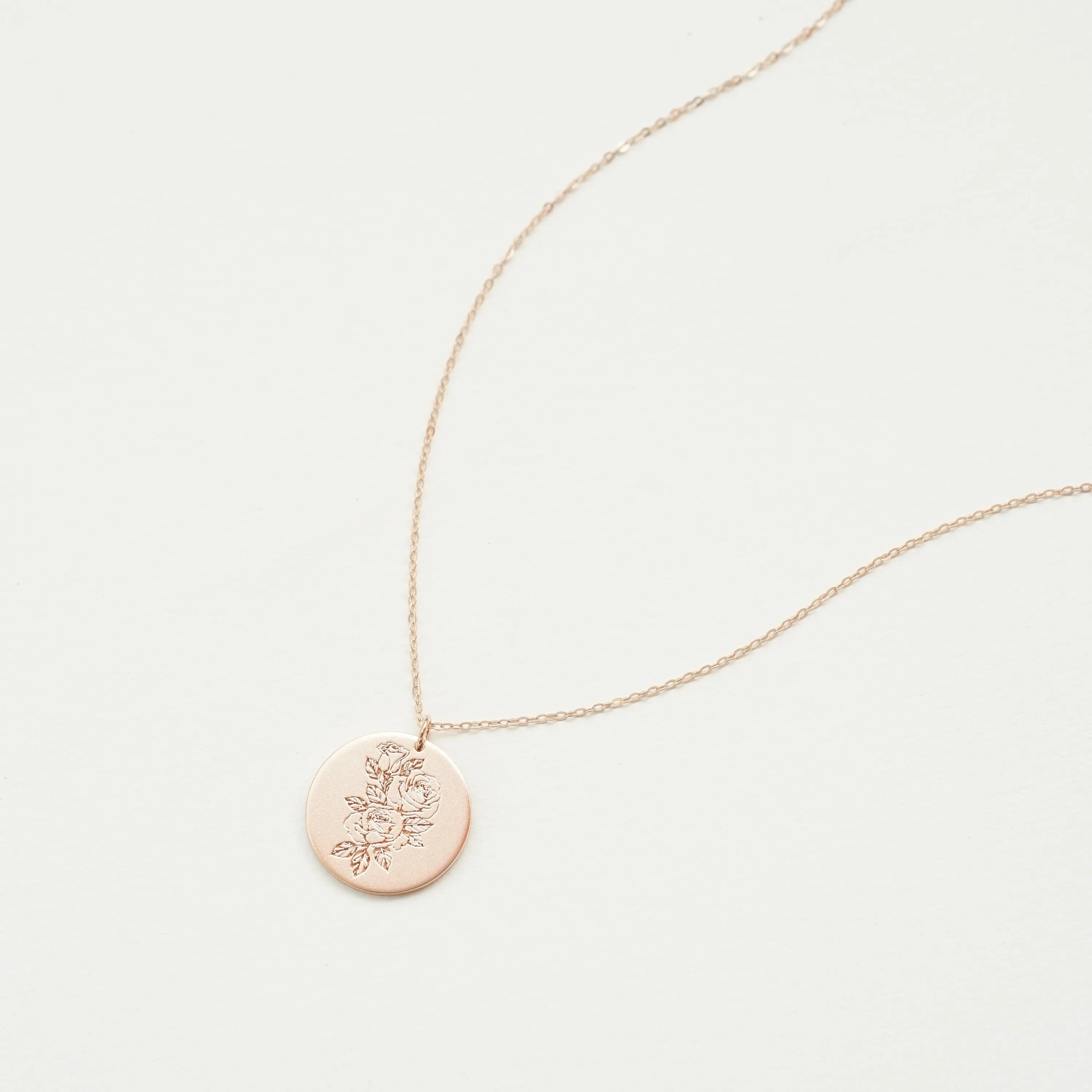 Personalized Mother's Day Gift | Birth Flower Necklace | Mother Daughter Necklace | Gold Plated Necklace | Delicate Custom Necklace for Mom