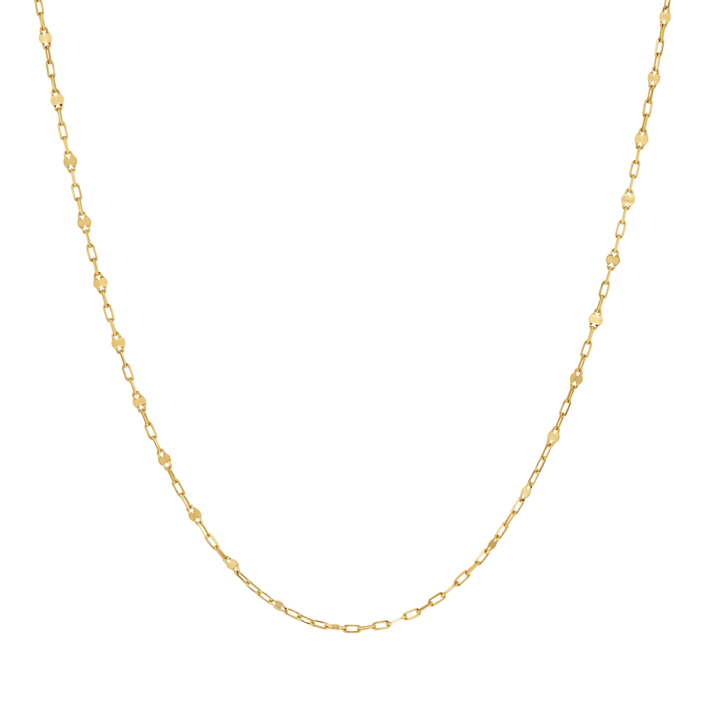 Petit Sequin Chain Necklace