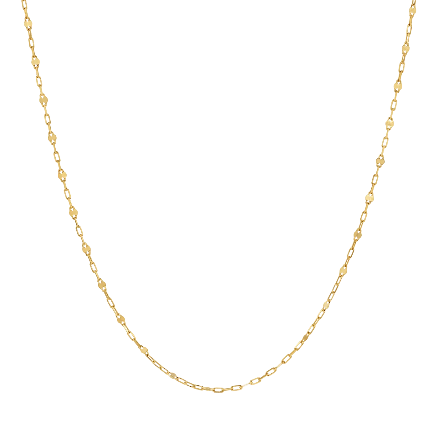 Petit Sequin Chain Necklace