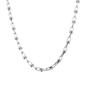 Petite Mayra Chain Choker in Silver