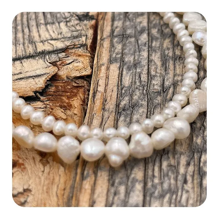 Petite Pearl Silver Lola Choker