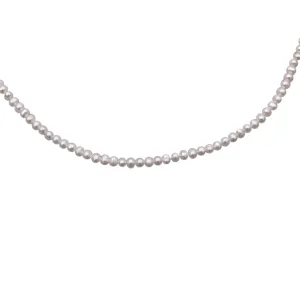 Petite Pearl Silver Lola Choker