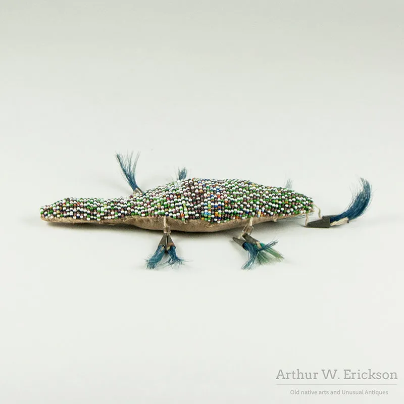 Plains Beaded Lizard Fetish