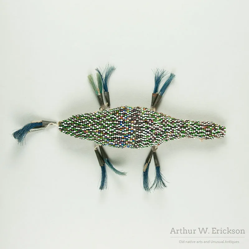 Plains Beaded Lizard Fetish