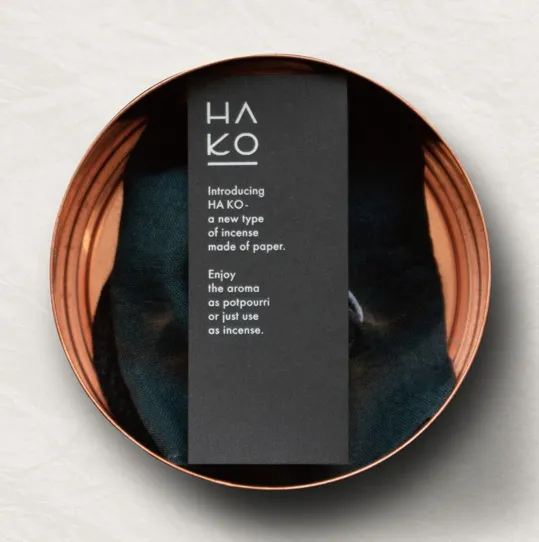 POJ Studio Hako Incense Focus Black Set