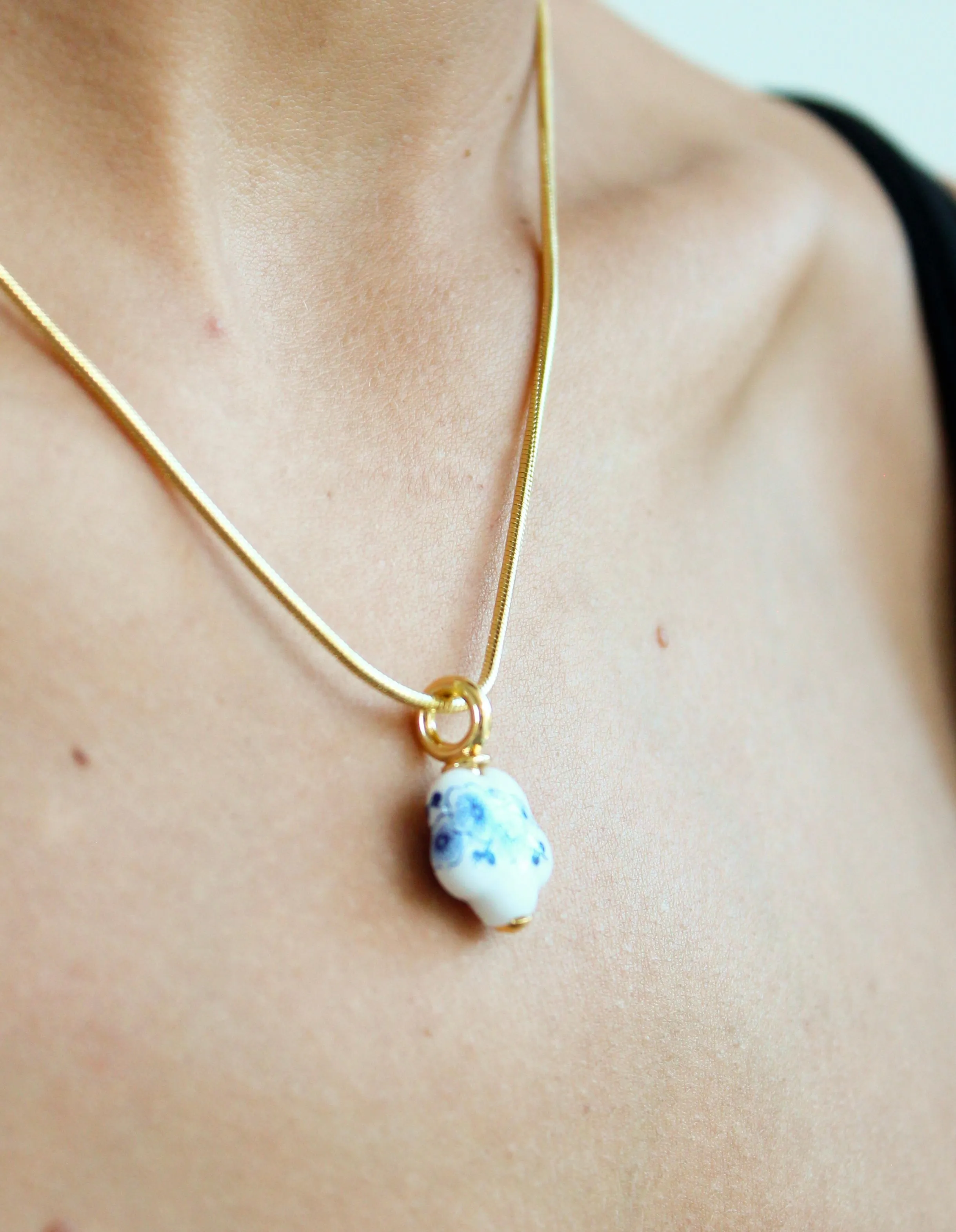 Poppy Flower Necklace