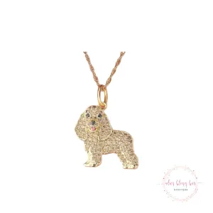 Puppy Kisses - Cocker Spaniel Necklace