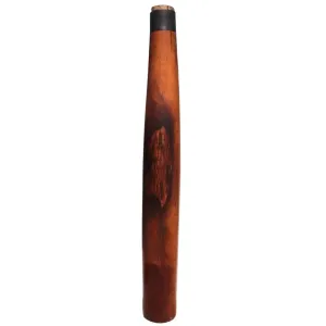 Rare Large Solid Rosewood Brass Banded Pillar (7 available)