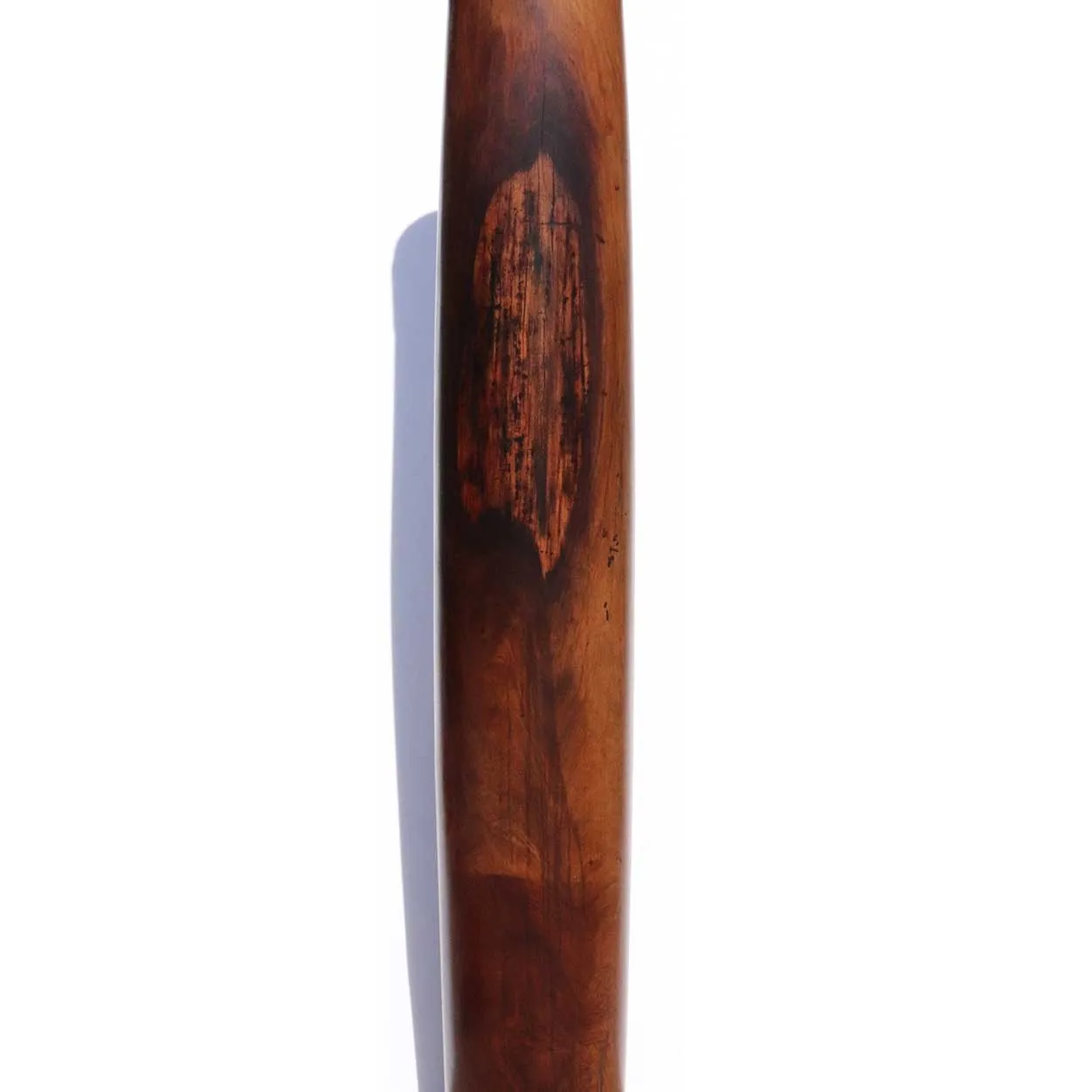 Rare Large Solid Rosewood Brass Banded Pillar (7 available)
