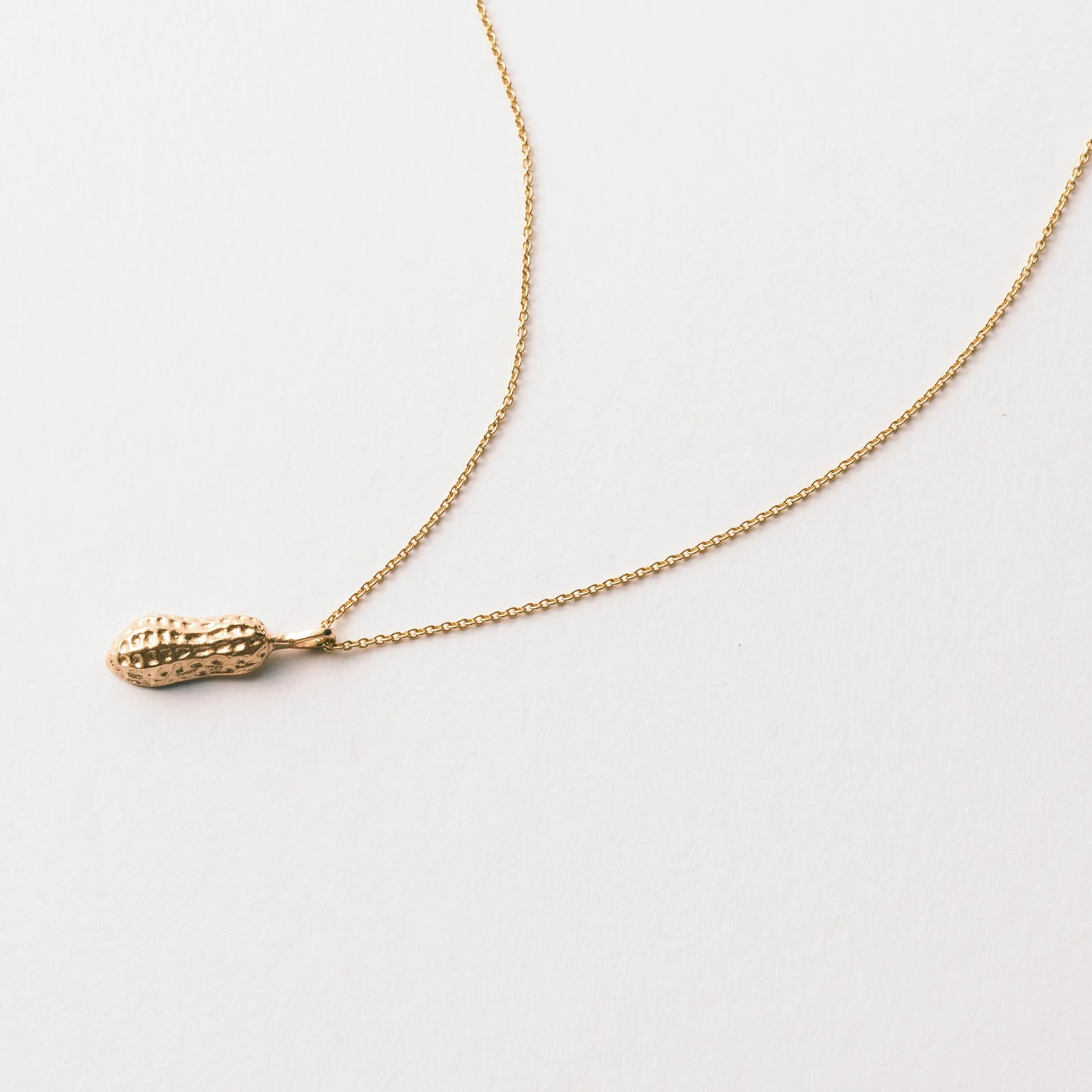 RForm Solid Gold Peanut Necklace