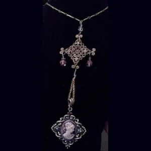 Rhapsody In Violet Pendant Necklace (special order - sold out)