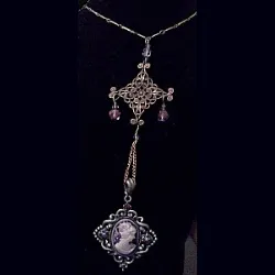 Rhapsody In Violet Pendant Necklace (special order - sold out)