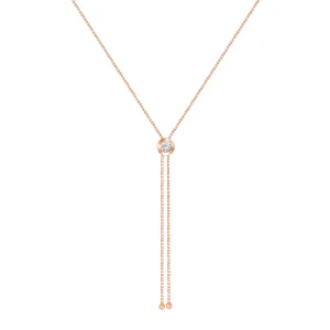 Rodeo Bezel Diamond Necklace