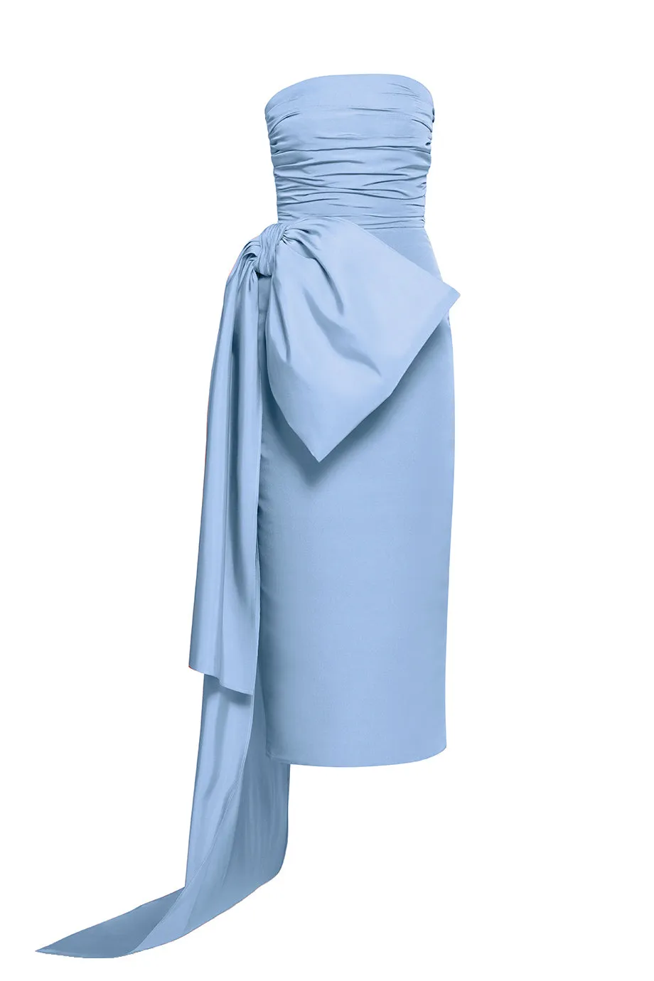 Rosalie Silk Faille Midi Dress