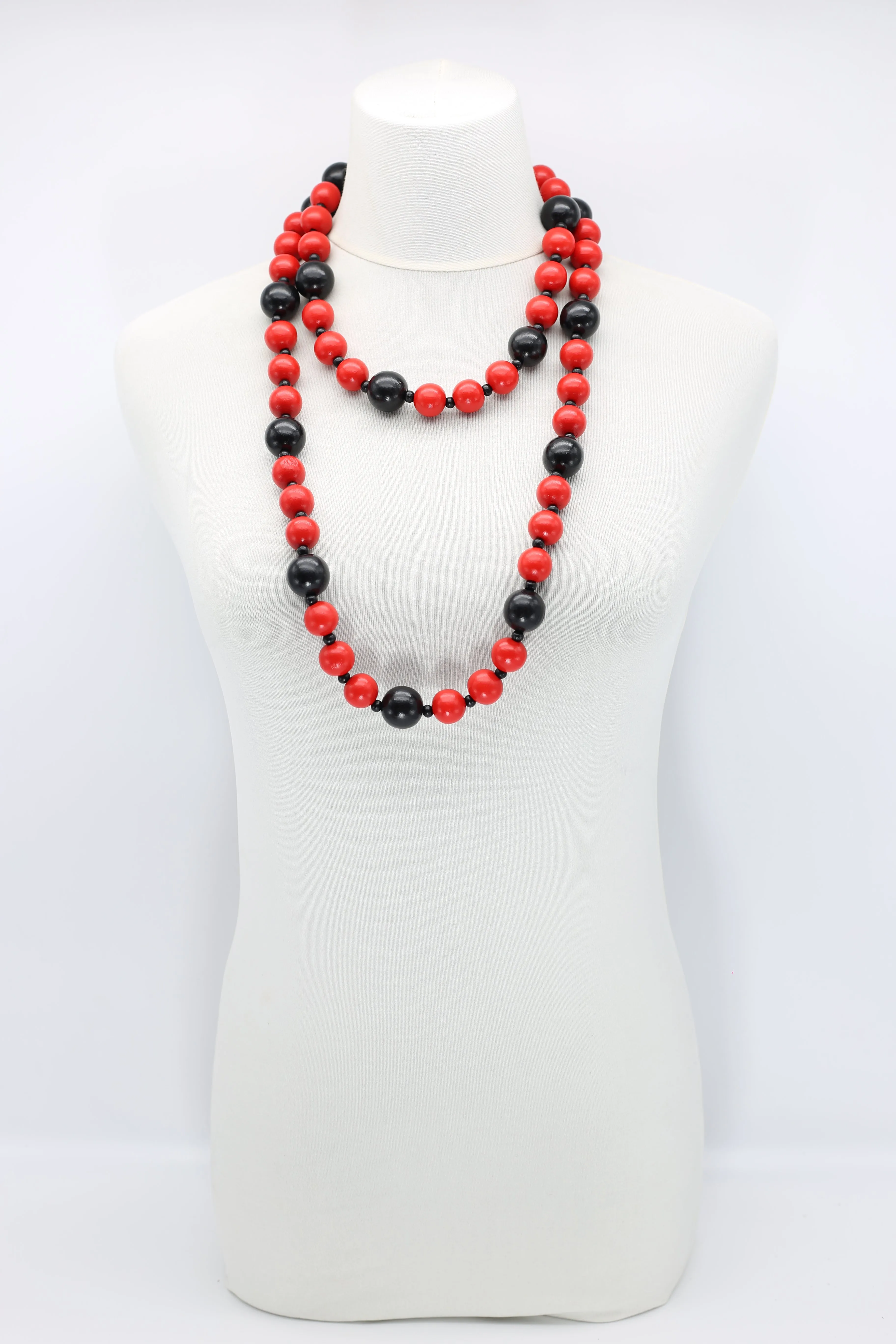 Round Beads Necklace - Duo