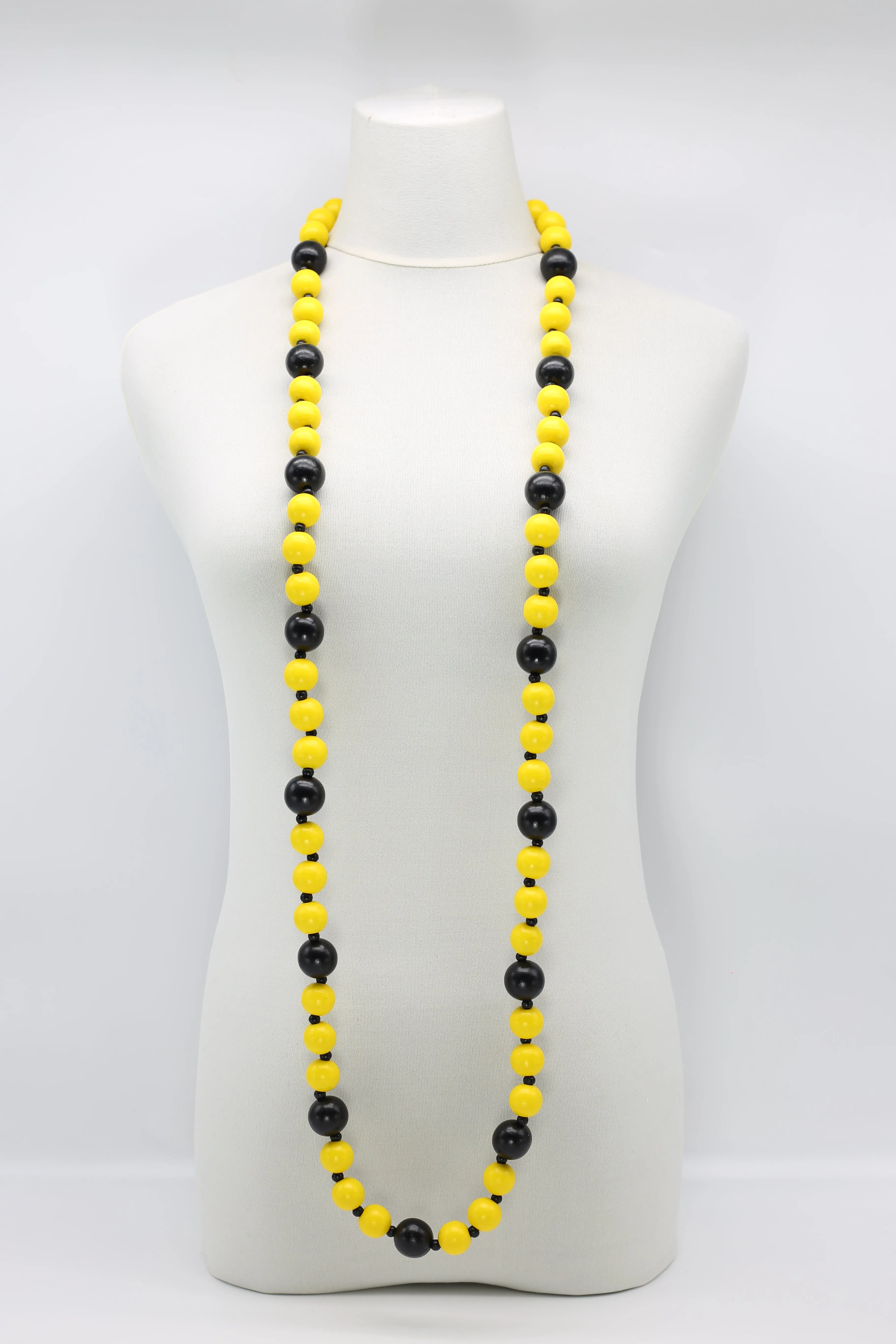 Round Beads Necklace - Duo