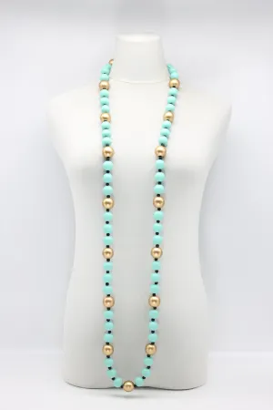 Round Beads Necklace - Duo