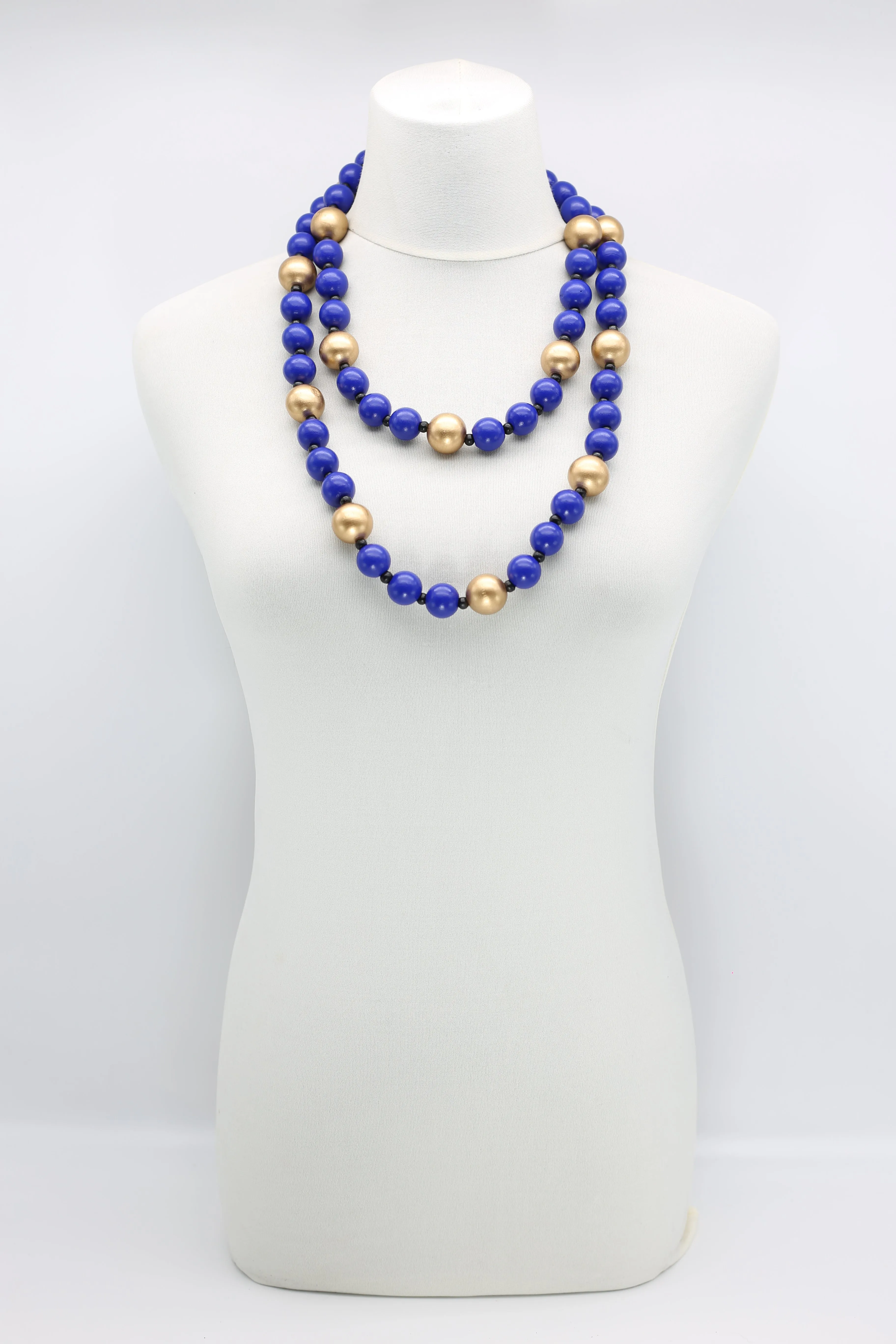 Round Beads Necklace - Duo