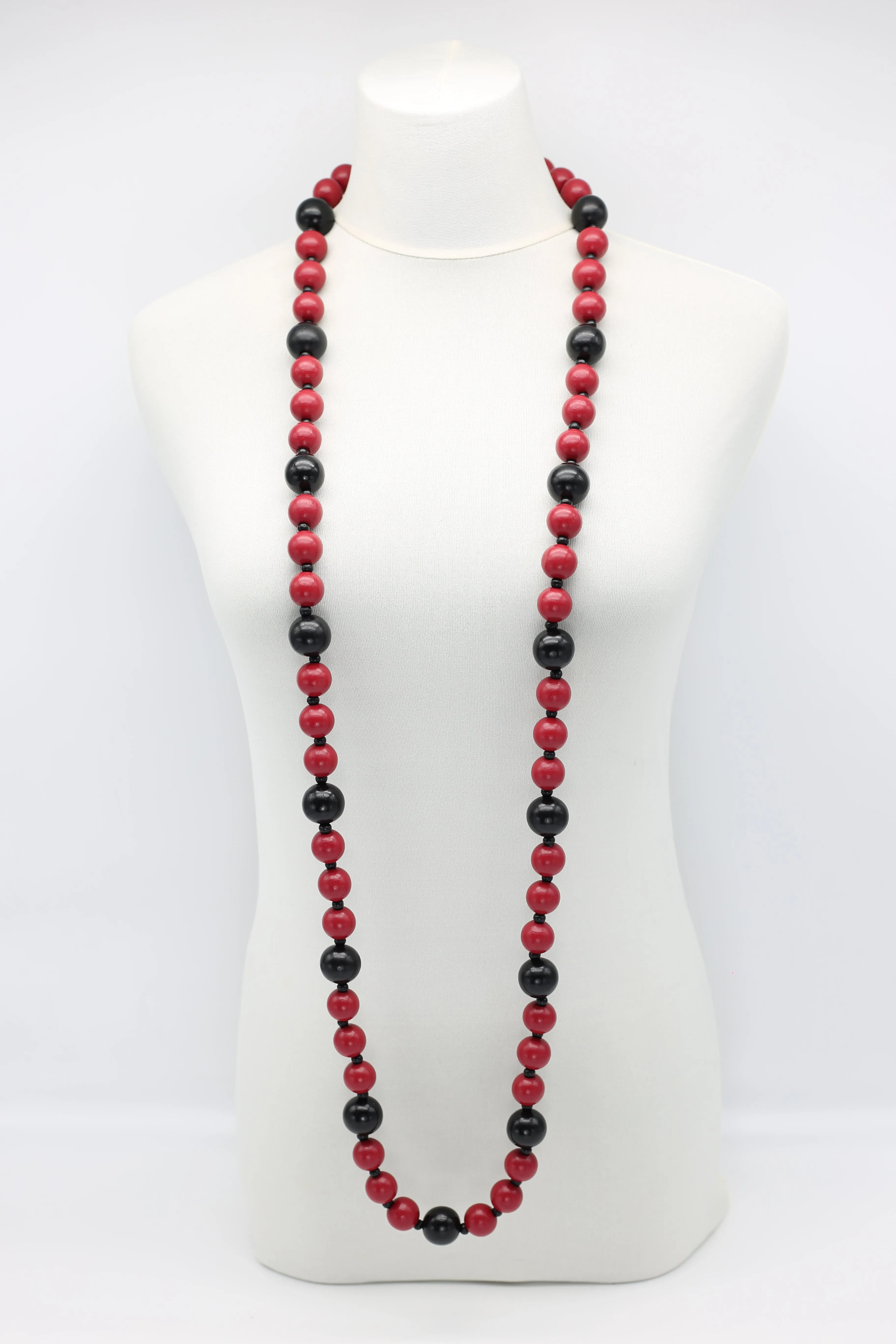 Round Beads Necklace - Duo